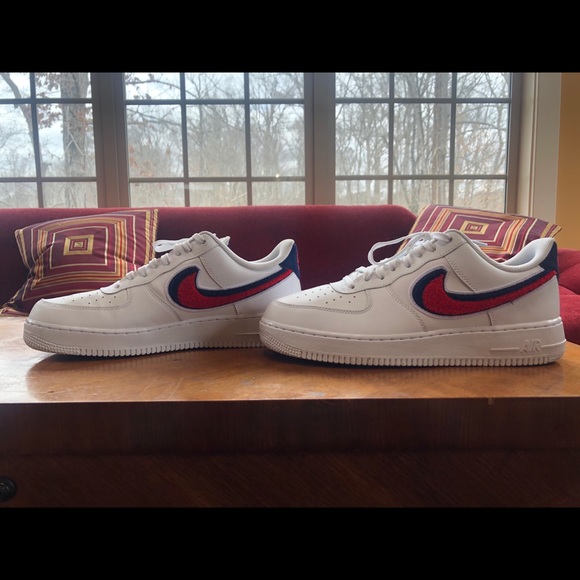 Nike Other - Nike Air Force 1 Low 3D Chenille Swoosh